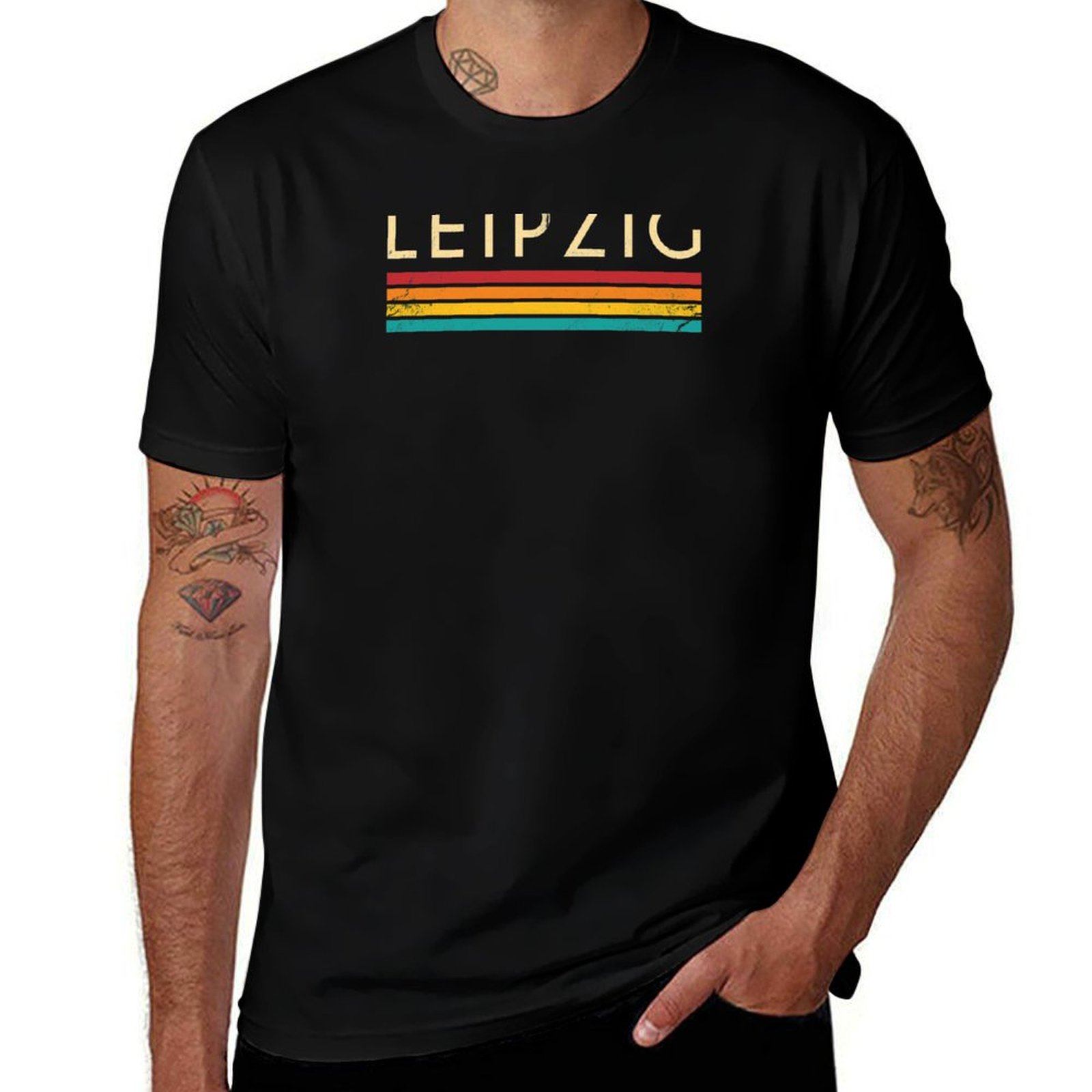 Street Fashion Name - Retro Vintage Leipzig City Name Souvenir