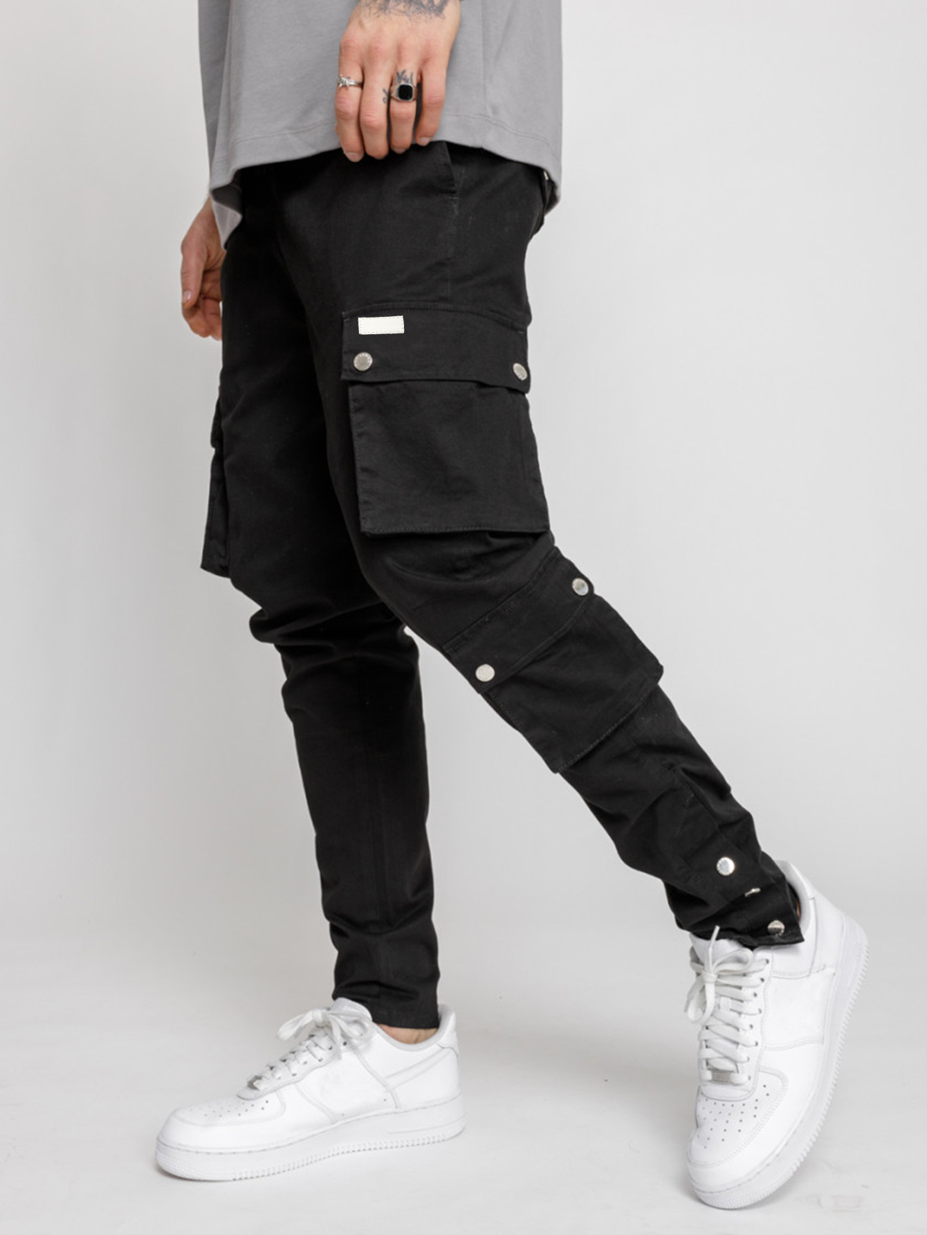 Street Fashion News - Men's work pants autumn new button