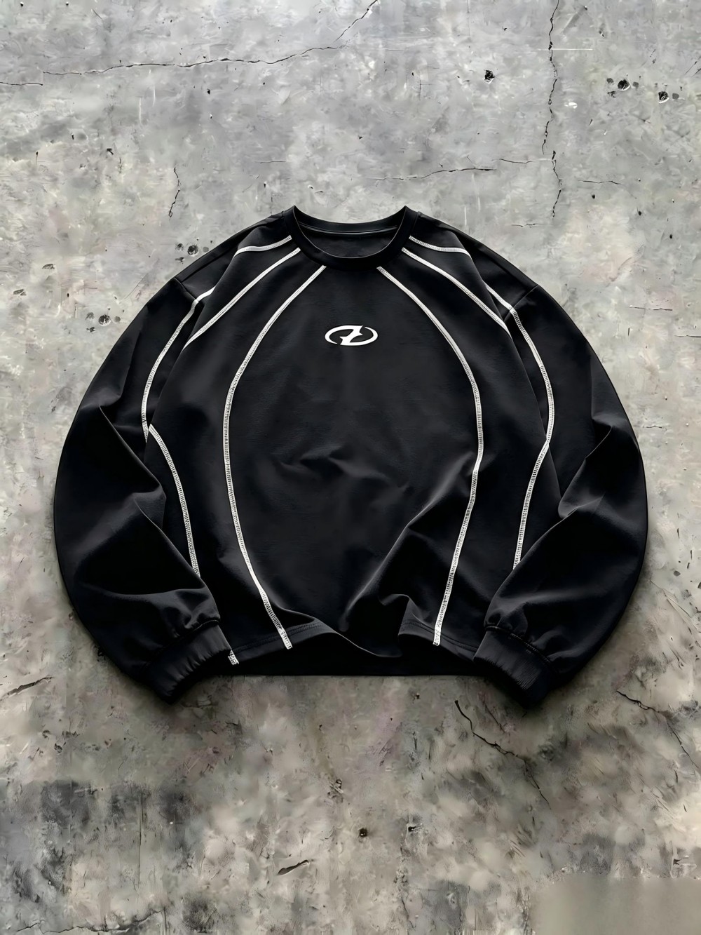 Street Fashion News - New American men's autumn minimalist letter