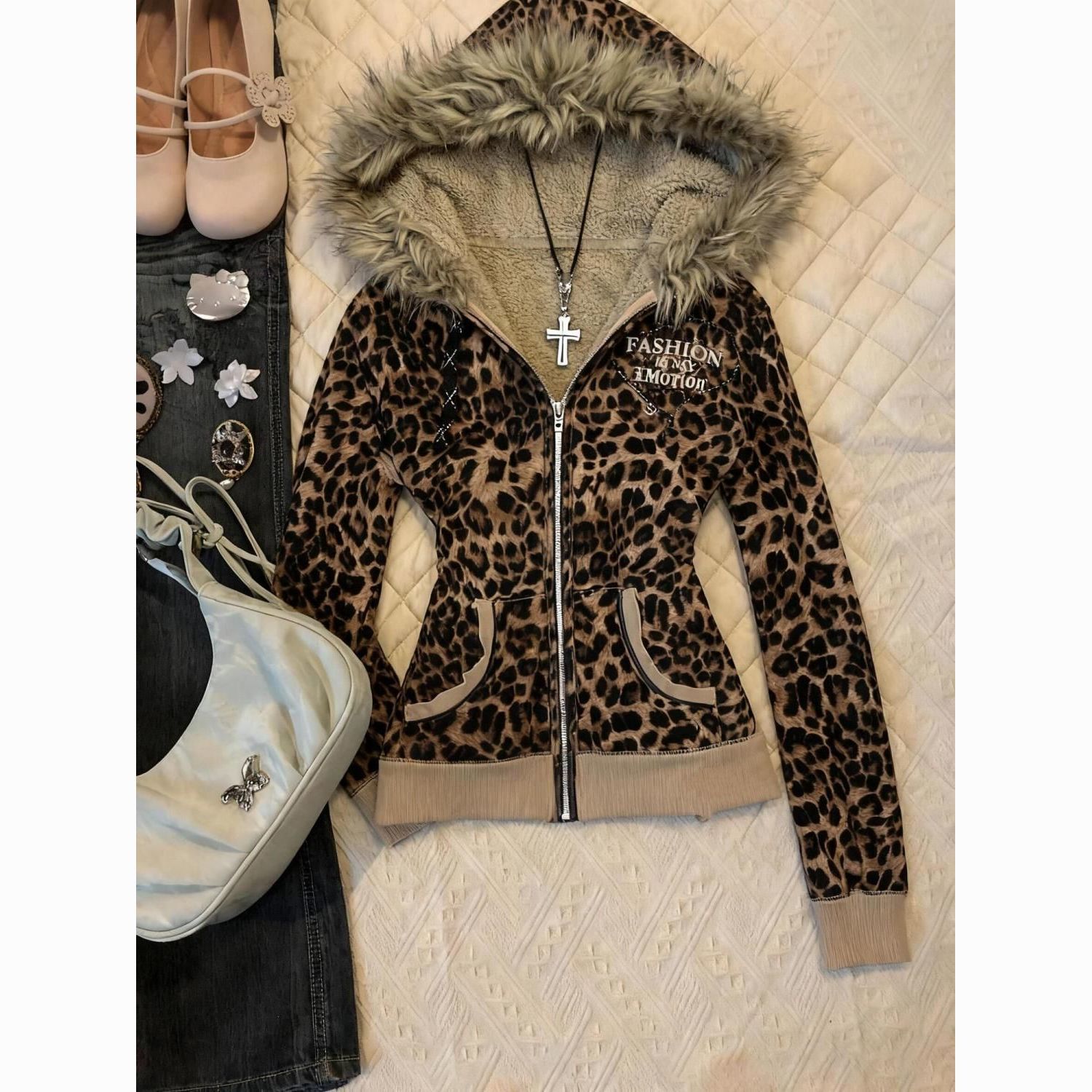 Street Fashion American - New Model Retro American Hoodie Women's