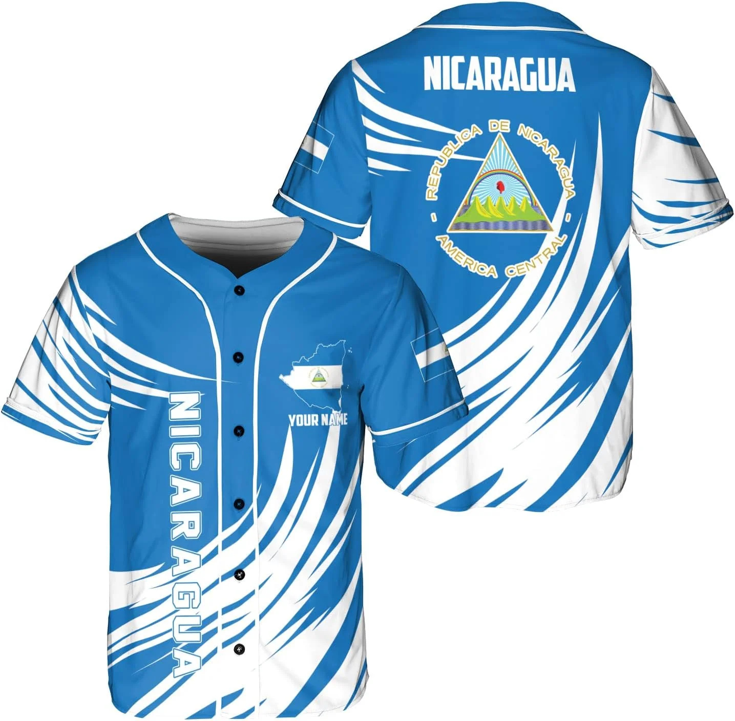 Personalized Name Nicaragua De - đánh giá và giá Street Fashion Name