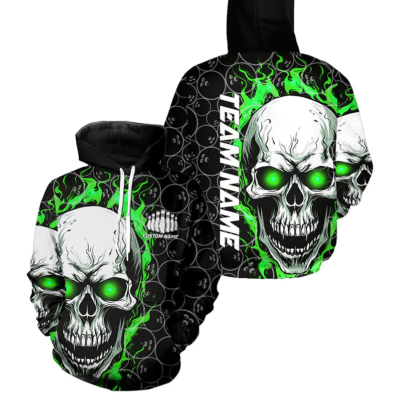 Trendy Skull Graphic Bowling H - đánh giá và giá Street Fashion Name