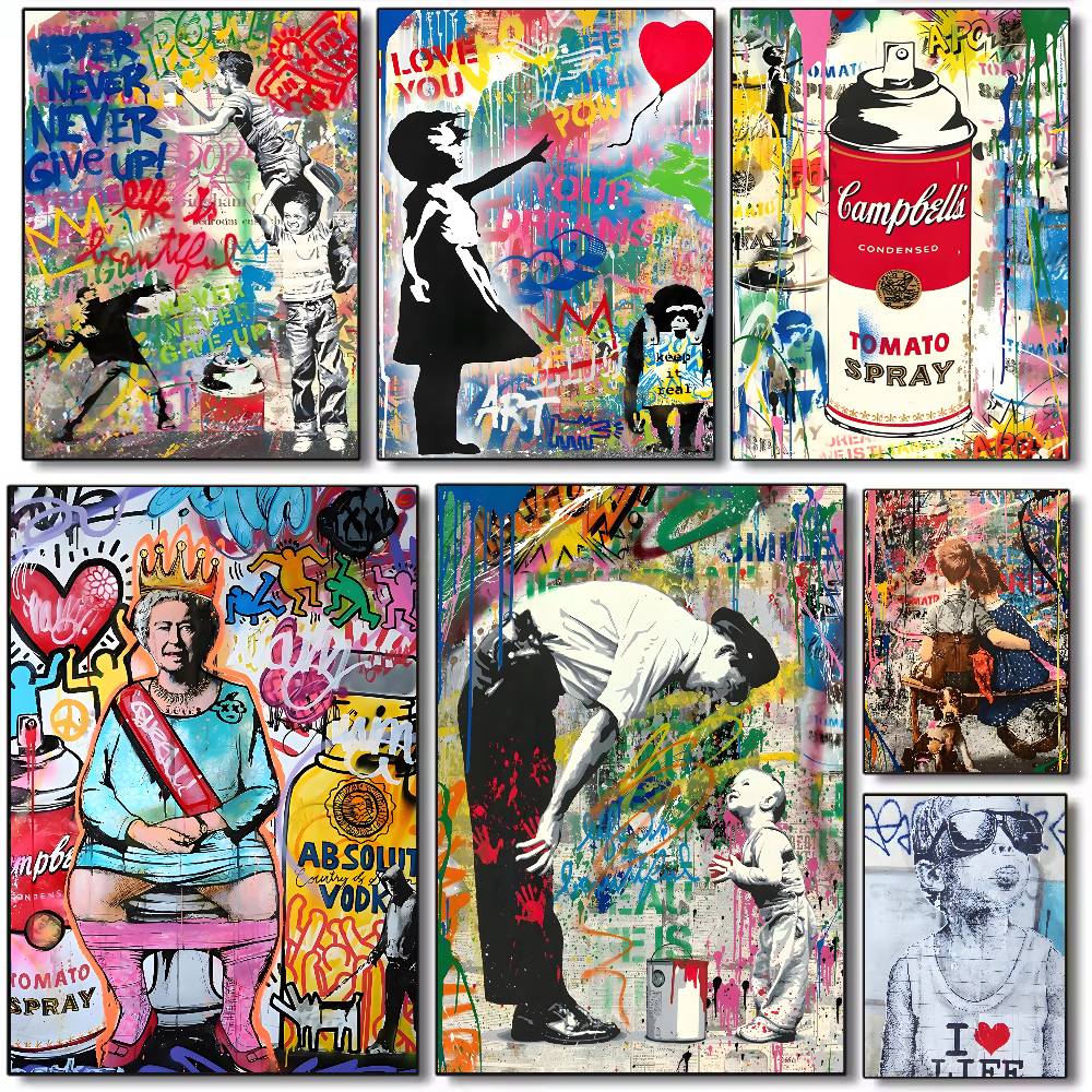 Graffiti Street Pop of Famous  - đánh giá và giá Street Fashion Wallpaper