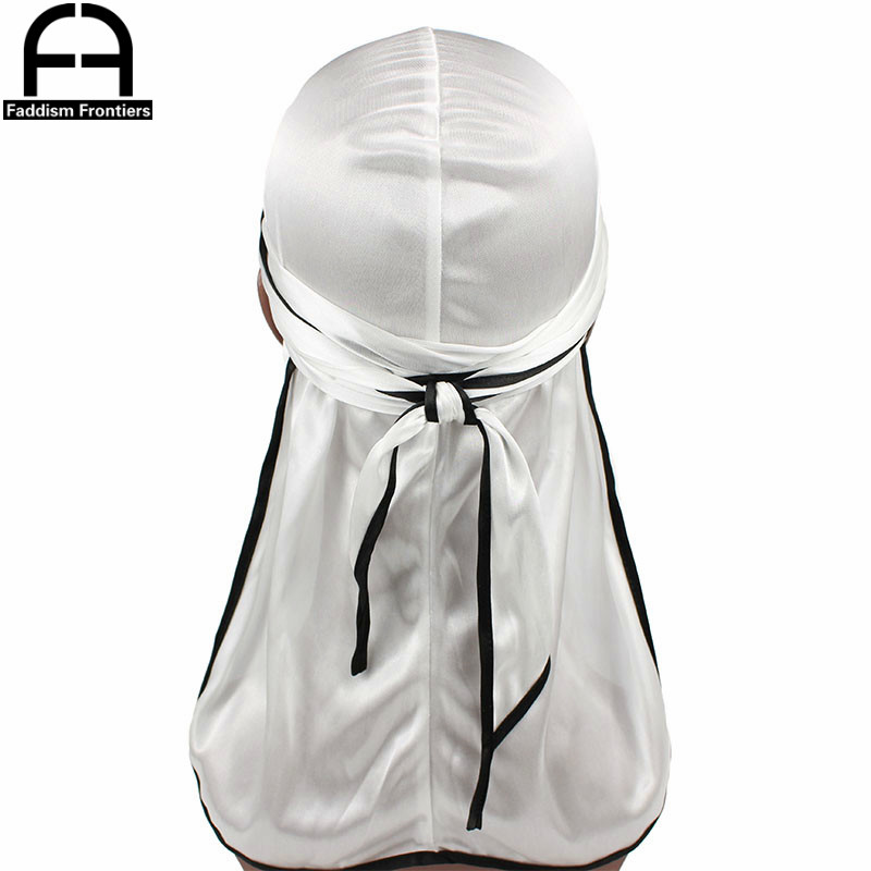 Thời Trang Mới Nam Satin Durag - đánh giá và giá Street Fashion Hats
