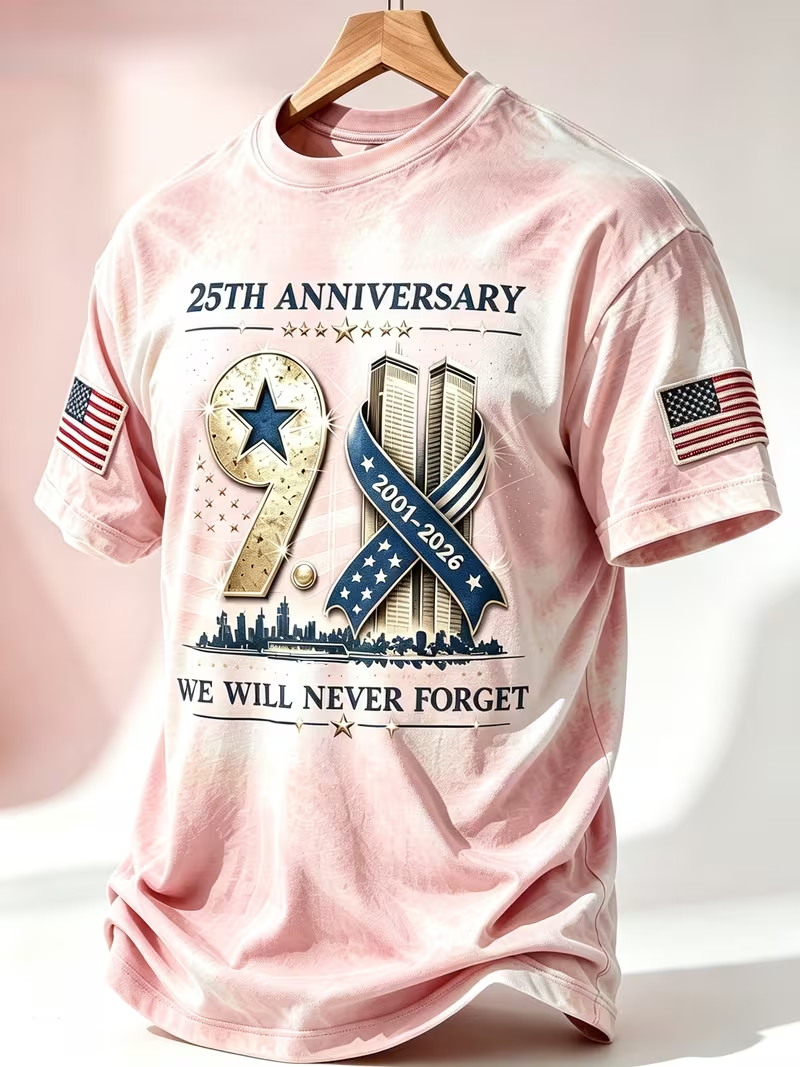 911 25th Anniversary T Shirt f - đánh giá và giá Street Fashion Usa