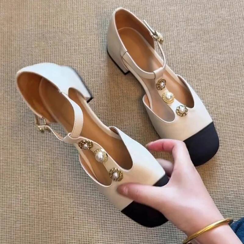 Women Square Toe Heeled Sandal - đánh giá và giá Street Fashion Trends