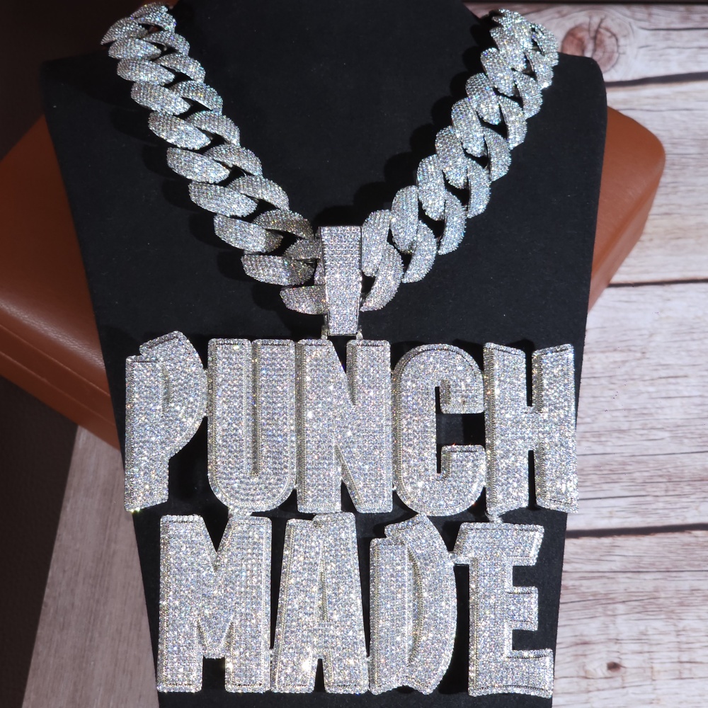 ICEC Custom Hiphop Name Pendan - đánh giá và giá Street Fashion Name